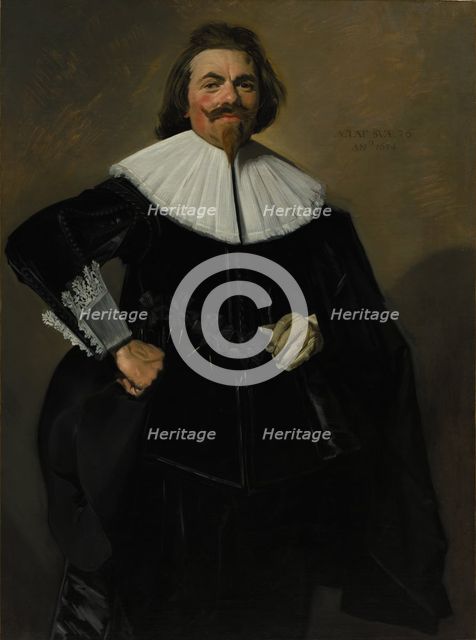 Portrait of Tieleman Roosterman, 1634. Creator: Frans Hals (Dutch, c. 1581-1666).