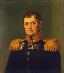 Portrait of Timofey I. Zbiyevsky, (1767-1828), 1830. Creator: Unknown