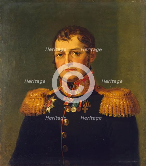Portrait of Timofey I. Zbiyevsky, (1767-1828), 1830. Creator: Unknown.