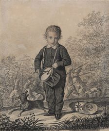 Portrait of Timofey Korsakov, Early 1820s. Creator: Hampeln, Carl, von (1794-after 1880)