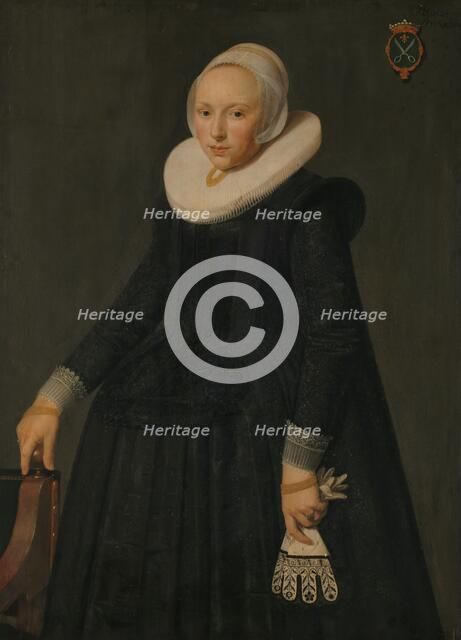 Portrait of Trijntje Tijsdr van Nooij (1606/07-1646), 1631. Creator: Anon.