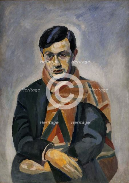 Portrait of Tristan Tzara (1896-1963), 1923.