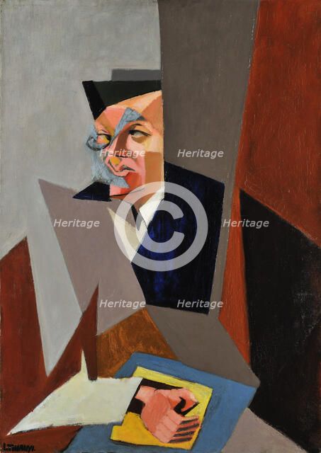 Portrait of Tristan Tzara (1896-1963), 1927.