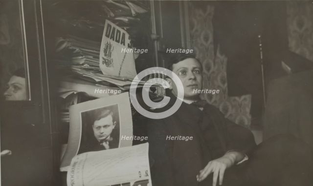 Portrait of Tristan Tzara, c. 1920.