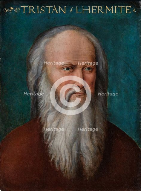 Portrait of Tristan L'Hermite, Early16th cen.. Creator: South German master (16th century).