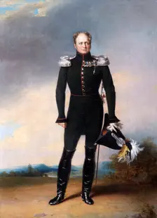 Portrait of Tsar Alexander I of Russia, 1825. Artist: George Dawe