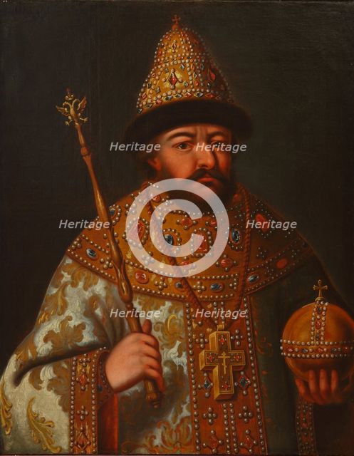 Portrait of Tsar Boris Feodorovich Godunov of Russia (1552-1605), Second Half of the 18th cen. Creator: Anonymous.
