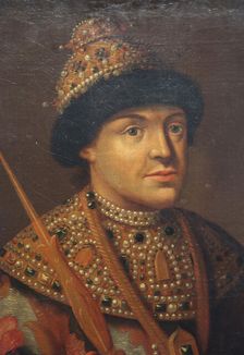 Portrait of Tsar Feodor Alexeyevich, first half of 19th century