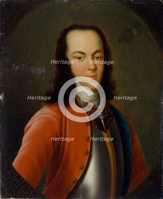 Portrait of Tsarevich Alexei Petrovich of Russia (1690-1718). Artist: Anonymous, 18th century  