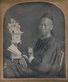 Portrait of Tsow Chaoong, 1847. Creator: Unknown