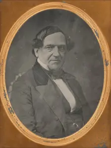 Portrait of Tucker Deland, about 1855. Creator: Unknown