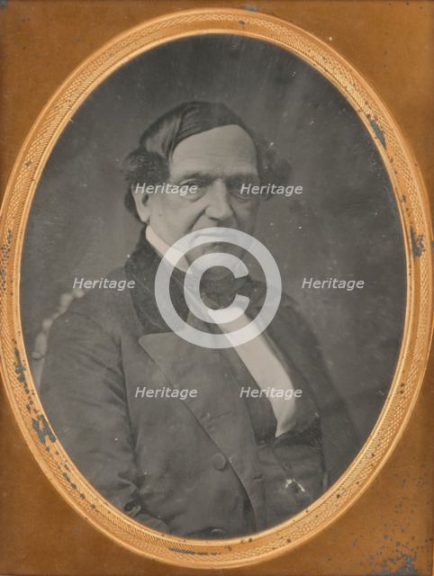Portrait of Tucker Deland, about 1855. Creator: Unknown.