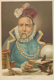 Portrait of Tycho Brahe (1546-1601), 1879. Creator: Planella y Rodríguez, Juan (1849-1910)