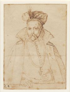 Portrait of Tycho Brahe (1546-1601) . Creator: Gemperle, Tobias (1550-1587)