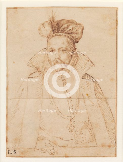 Portrait of Tycho Brahe (1546-1601) . Creator: Gemperle, Tobias (1550-1587).
