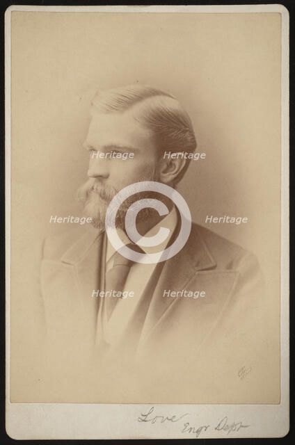 Portrait of Unidentified Man, Between 1876 and 1880. Creator: Samuel Montague Fassett.