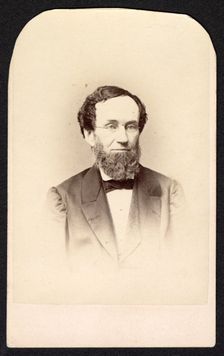 Portrait of Unidentified Man, Circa 1860s. Creator: Frederick Gutekunst