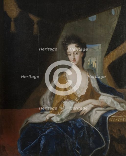 Portrait of Ulrika Eleonora the younger, turn of the 17/18th century. Creator: Jaen Starbus.