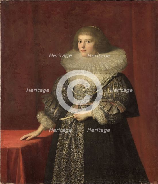 Portrait of Ursula (1594-1657), Countess of Solms-Braunfels, c.1630. Creator: Anon.