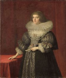 Portrait of Ursula (1594-1657), Countess of Solms-Braunfels, c.1630. Creator: Anon