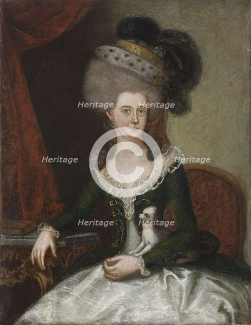 Portrait of Urszula Sokolnicka née Poklatecka (1740-1780), 2nd half of 18th century. Creator: Unknown.