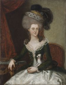 Portrait of Urszula Sokolnicka née Poklatecka (1740-1780), 2nd half of 18th century. Creator: Unknown