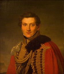 Portrait of V. Lanskoy, 1811. Creator: Henri-Francois Riesener