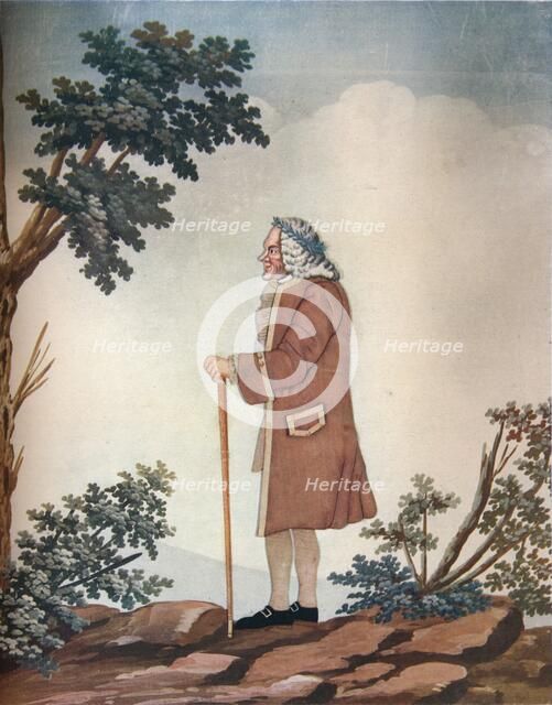 'Portrait of Voltaire', c18th century. Artist: Johann Huber.