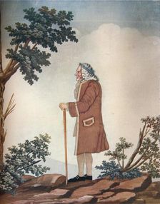 Portrait of Voltaire c18th century. Artist: Johann Huber