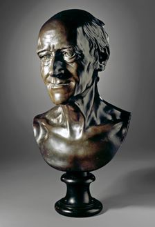 Portrait of Voltaire (François-Marie Arouet [1694 - 1778]) (image 1 of 6), c.1778. Creator: Jean-Baptiste Pigalle