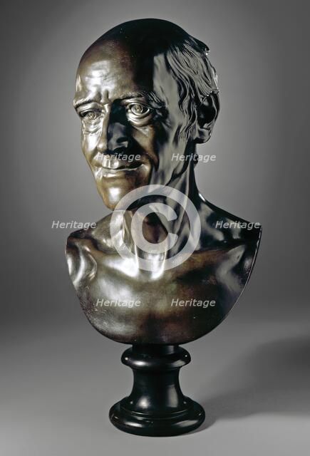 Portrait of Voltaire (François-Marie Arouet [1694 - 1778]) (image 1 of 6), c.1778. Creator: Jean-Baptiste Pigalle.