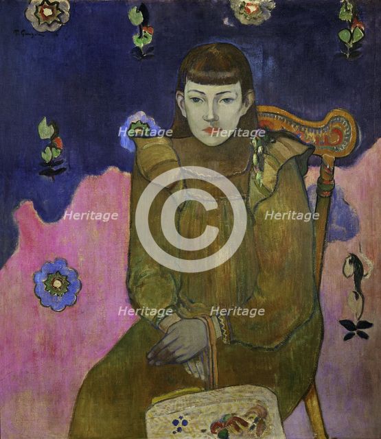 Portrait of Vaiite (Jeanne) Goupil, 1896. Artist: Gauguin, Paul Eugéne Henri (1848-1903)