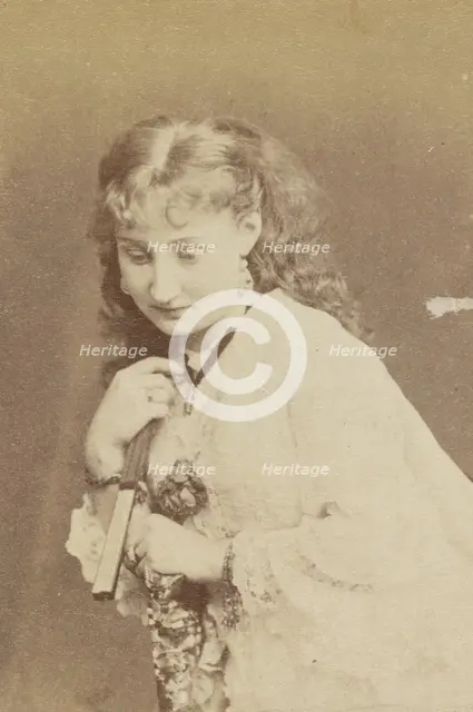 Portrait of Val Bateman, late 19th century. Creator: Unknown.