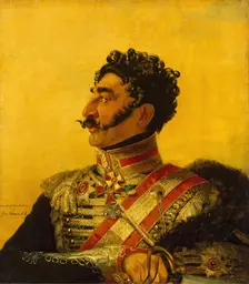 Portrait of Valerian G. Madatov (1782-1829), 1822. Creator: George Dawe