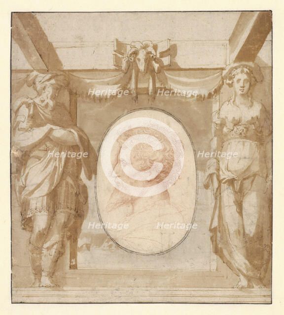 Portrait of Valerio Belli , ca 1521-1525. Creator: Parmigianino (1503-1540).