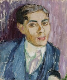 Portrait of Valle Rosenberg, 1911. Creator: William Lonnberg