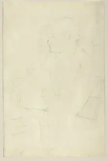 Portrait of Vallin, 1918. Creator: Amadeo Modigliani