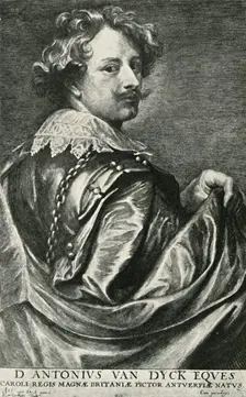 Portrait of Vandyck 1906. Creator: Lucas Vorsterman
