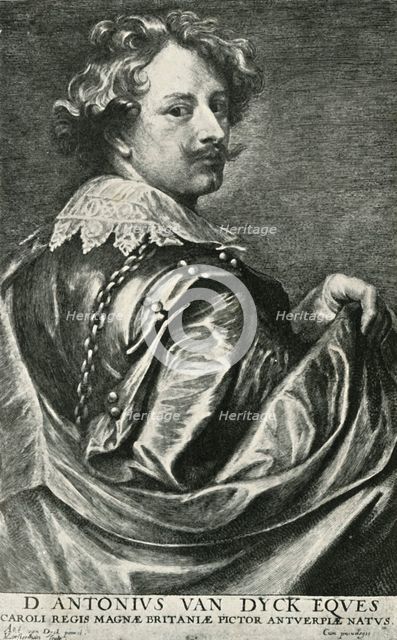 'Portrait of Vandyck', 1906. Creator: Lucas Vorsterman.