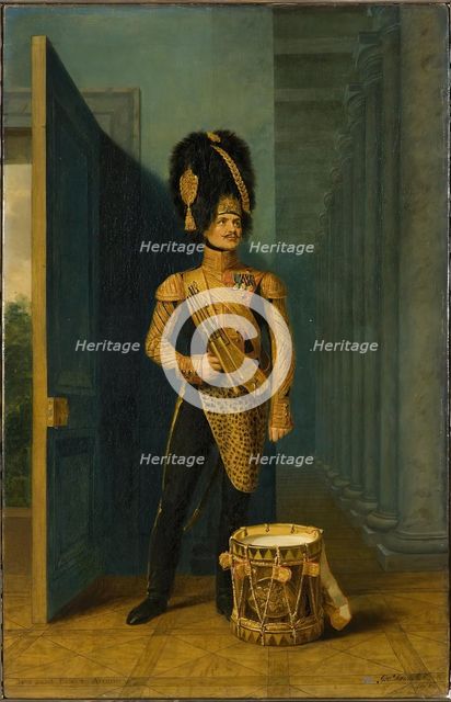 Portrait of Vasily Akentyev (Akintyev) (1787 - after 1831), 1828. Creator: George Dawe.