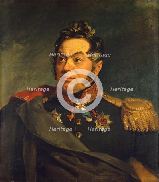 Portrait of Vasily D. Laptev (1758-1825), 1822. Creator: George Dawe.