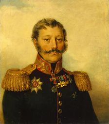 Portrait of Vasily D. Rykov (1759-1827), 1824. Creator: Workshop of George Dawe