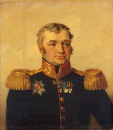 Portrait of Vasily S. Rakhmanov (1764-1816), 1824. Creator: Workshop of George Dawe