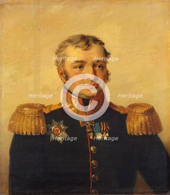 Portrait of Vasily S. Rakhmanov (1764-1816), 1824. Creator: Workshop of George Dawe.