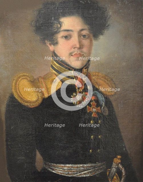 Portrait of Vasily Sergeevich Norov (1793-1853), First half of the 19th cent..