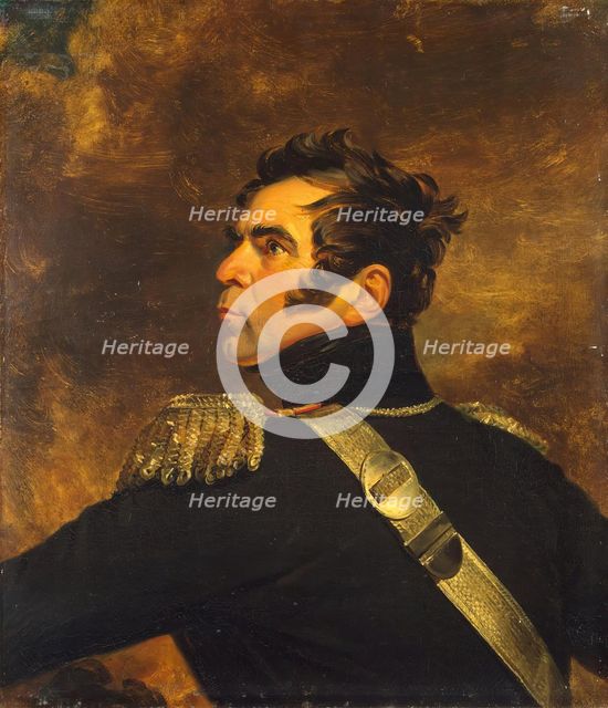 Portrait of Vasily V. Yeshin (1771-1825), 1822. Creator: George Dawe.