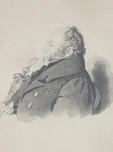 Portrait of Vasily Vasilyevich Kochubey (1784-1844), c. 1832. Creator: Hampeln, Carl, von (1794-after 1880)