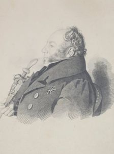 Portrait of Vasily Vasilyevich Kochubey (1784-1844), c. 1832. Creator: Hampeln, Carl, von (1794-after 1880)