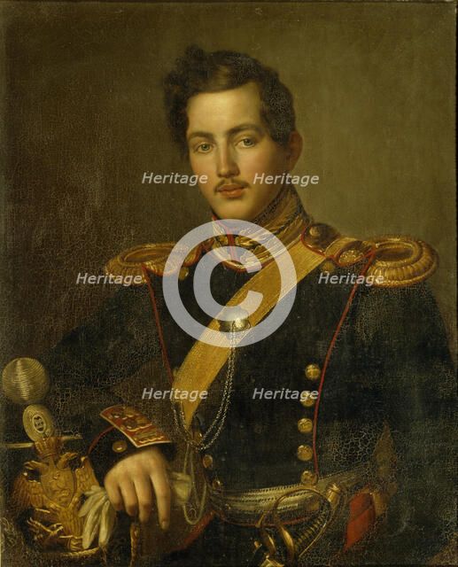 Portrait of Vasily Vasilyevich Zagryazhsky, 1840s. Artist: Anonymous  