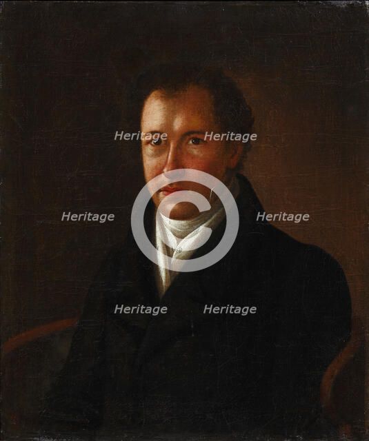 Portrait of Vasily Voinovich Nashchokin, 1820s.